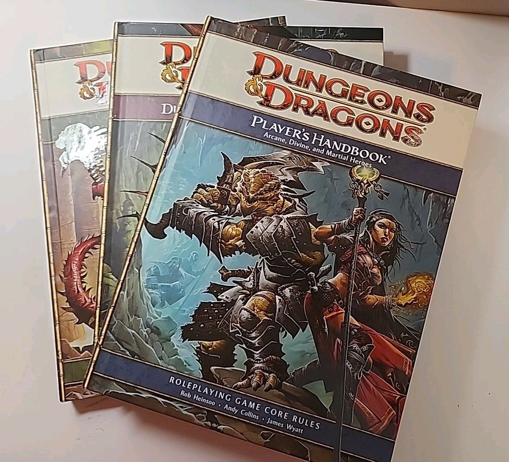 Dungeons & Dragons 4th Edition Core Rulebook Collection