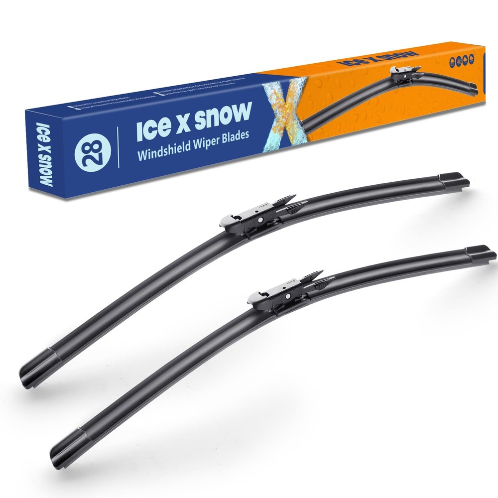 28" Silicone Windshield Wiper Blades Replacement for Ford Models 20132020