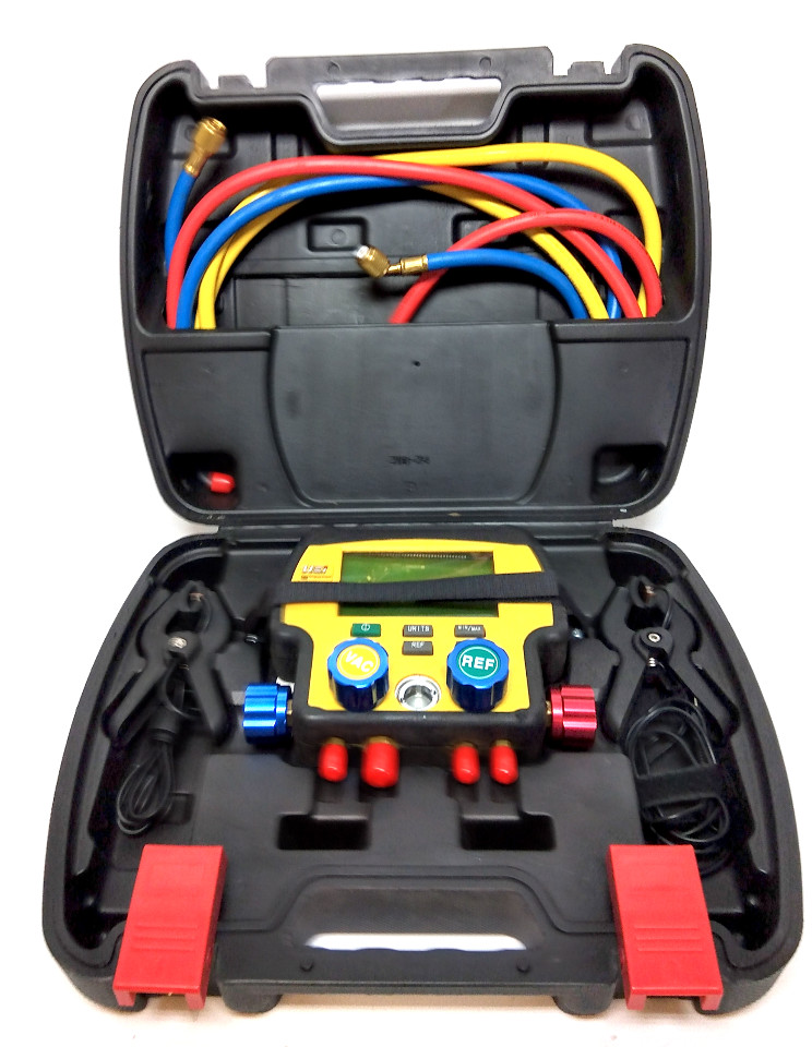 UEi AK940 Digital Refrigerant System Analyzer 4 Valve