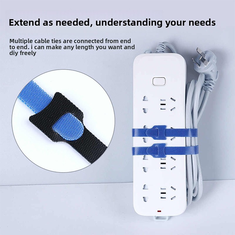 5PC Mini nylon cable ties self-adhesive cable ties for organizing cables