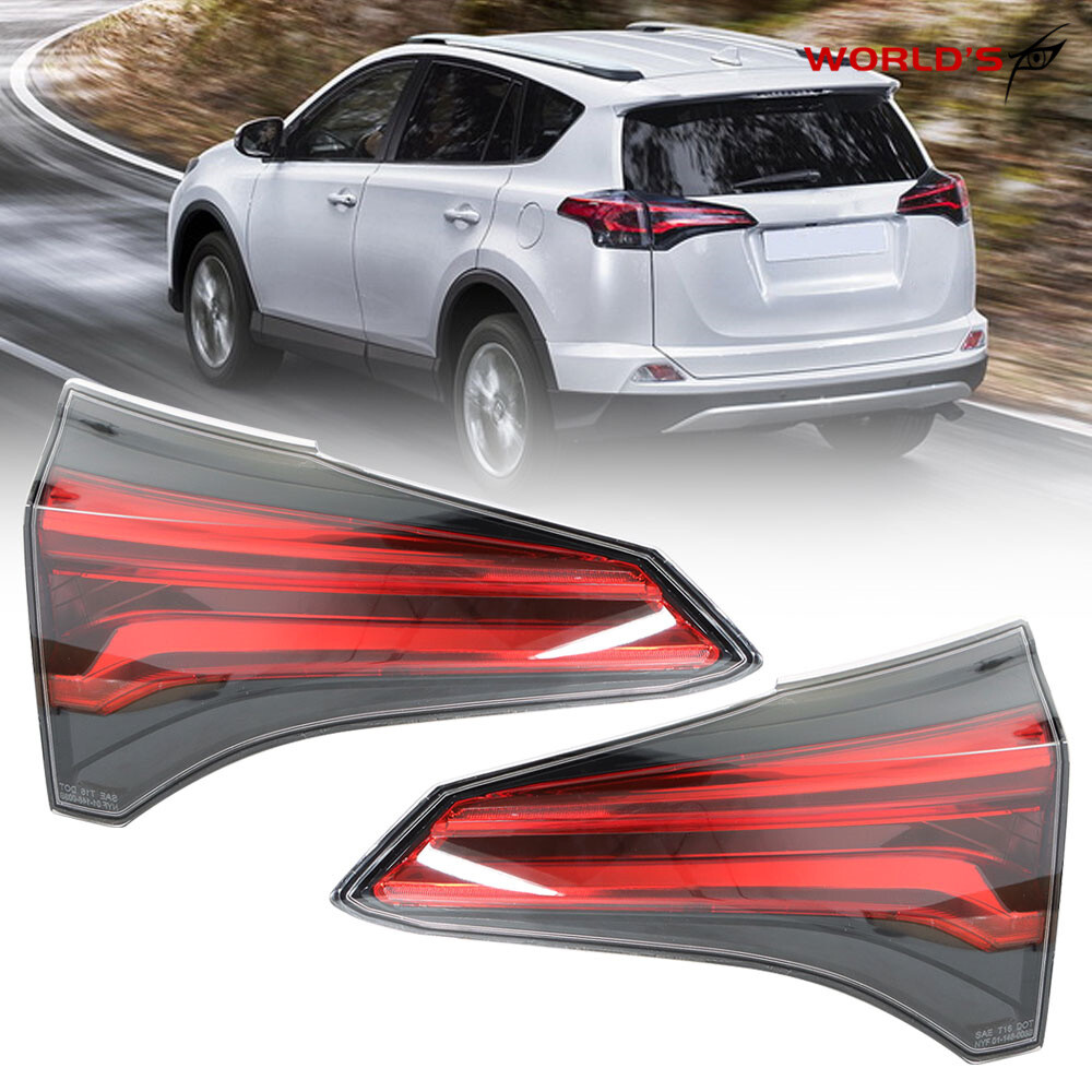 Inner Side Tail Light Assembly For 2016-2017 Toyota RAV4 Driver And Passenger