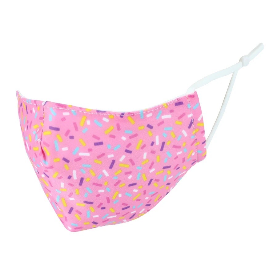 care cover protective mask sprinkle pink Face mask