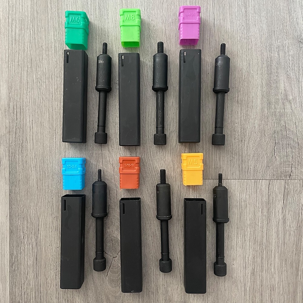 Rivet Nut Gun Kit Rivnut Setting Tools Nut Setter Hand Blind Riveter 3 IN 1