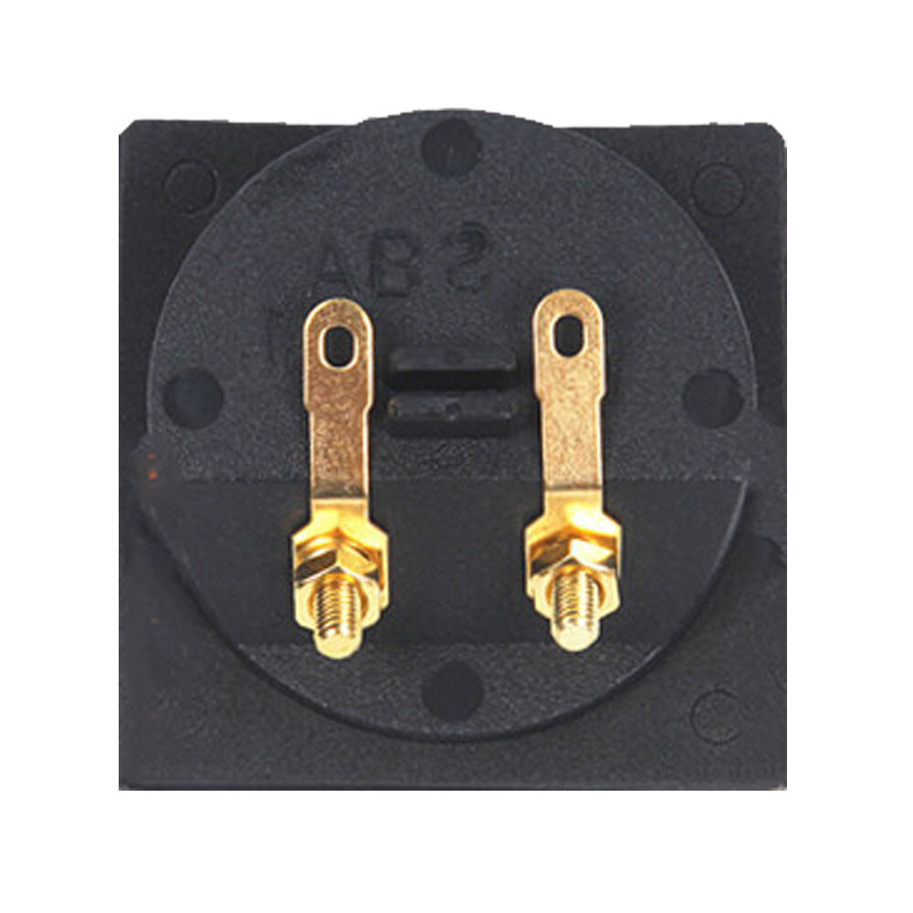 4PC Speaker Box Terminal 2-Wire Round Spring Cup Connectors Subwoofer Enclosure