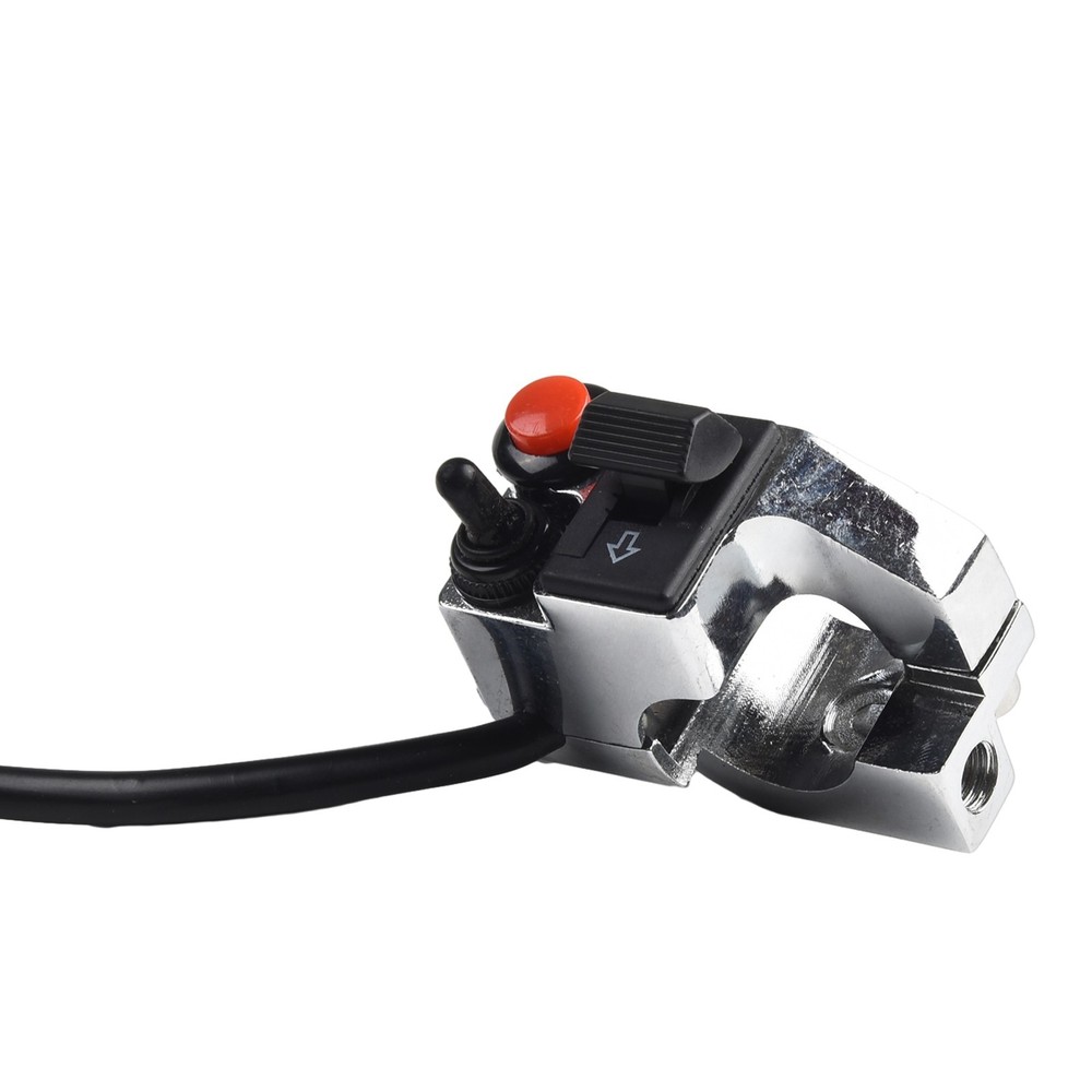 Handlebar Switch Motorcycle 50cm Cable 7/8\" ABS Plastic Left Pratical