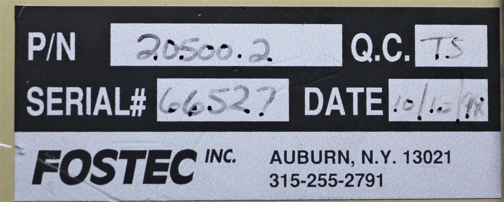 Fostec 20500.2 ACE Light Source, Compact AC Halogen, Solid State Di (3369423)