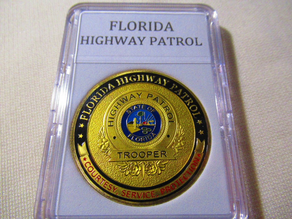 FLORIDA HIGHWAY PATROL Challenge Coin