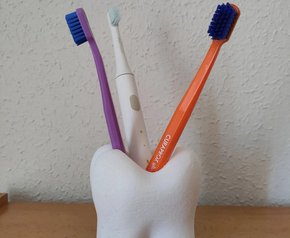 Tooth Shaped Cup Holder