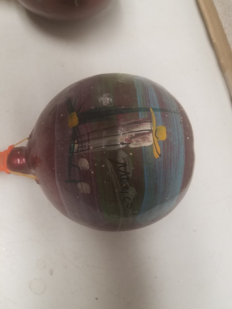 Hand Painted Mexucan Rumba Shakers