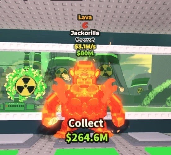 Brainrot • Secret • Jackorilla (Lava 🧡)