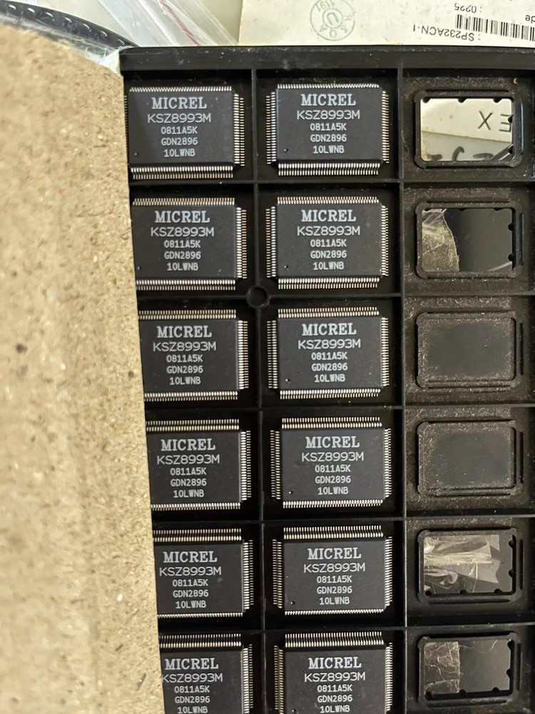 KSZ8993M,Ethernet Controller, PQFP,