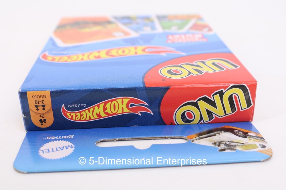 UNO Hot Wheels Card Game - New Sealed