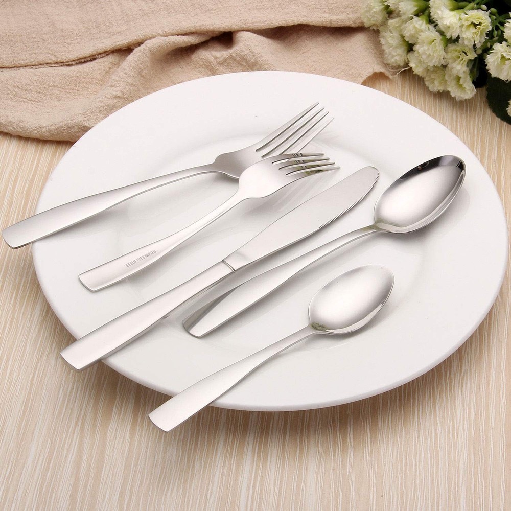 Silverware Set 20piece Stainless Steel Flatware Set Tableware Cutlery Set Servic