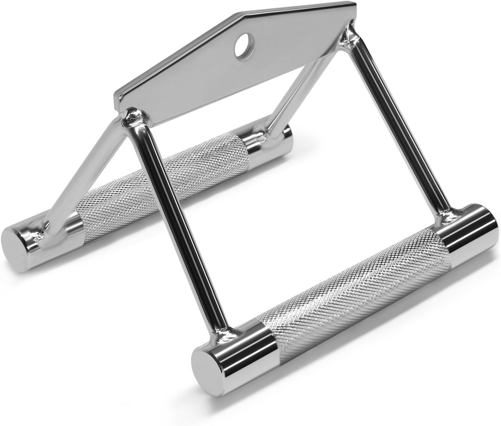 Double D Row Handle Cable Attachment for Weight Workout, Cable Machine Accessori