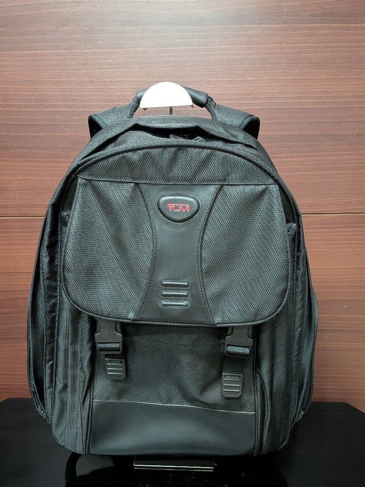 TUMI Backpack Business Bag Large Capacity Black Used
