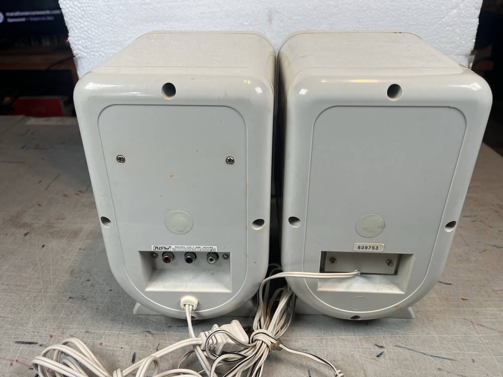 Vintage Juster Active 85 Multimedia Speaker System Integrated Amplifier Tested
