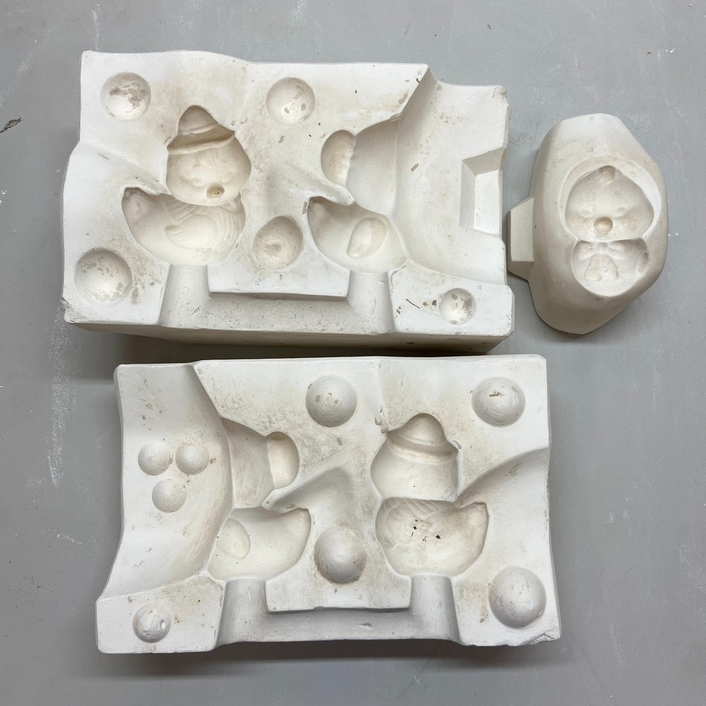 Ceramic Slip Casting Mold Chick Figures Daddy’s