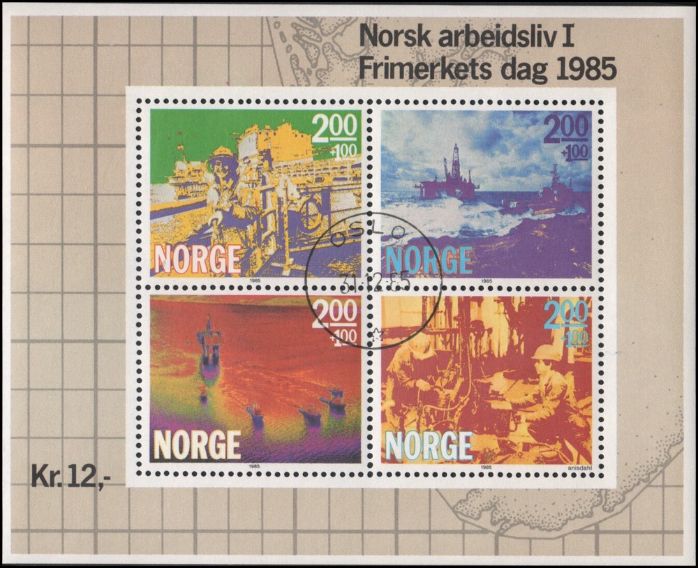 Norway #B67 Used VF s/s