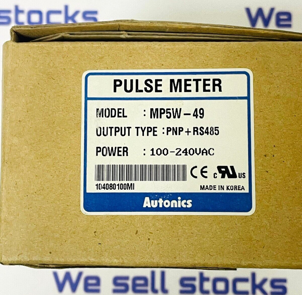 AUTONICS MP5W-49 Digital Pulse Meter