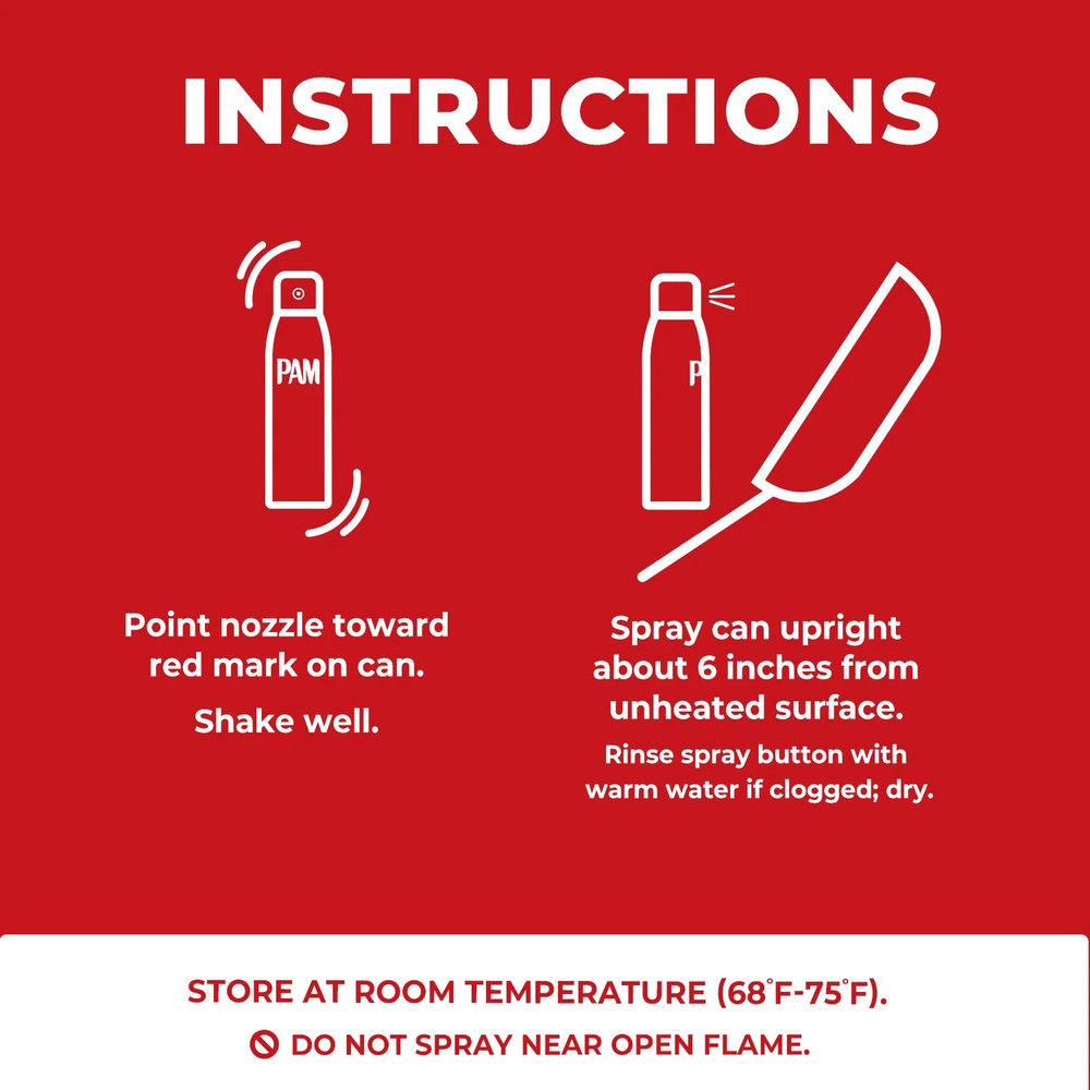 (2 Pack) Ultimate No-Stick Cooking Spray, 6 Oz