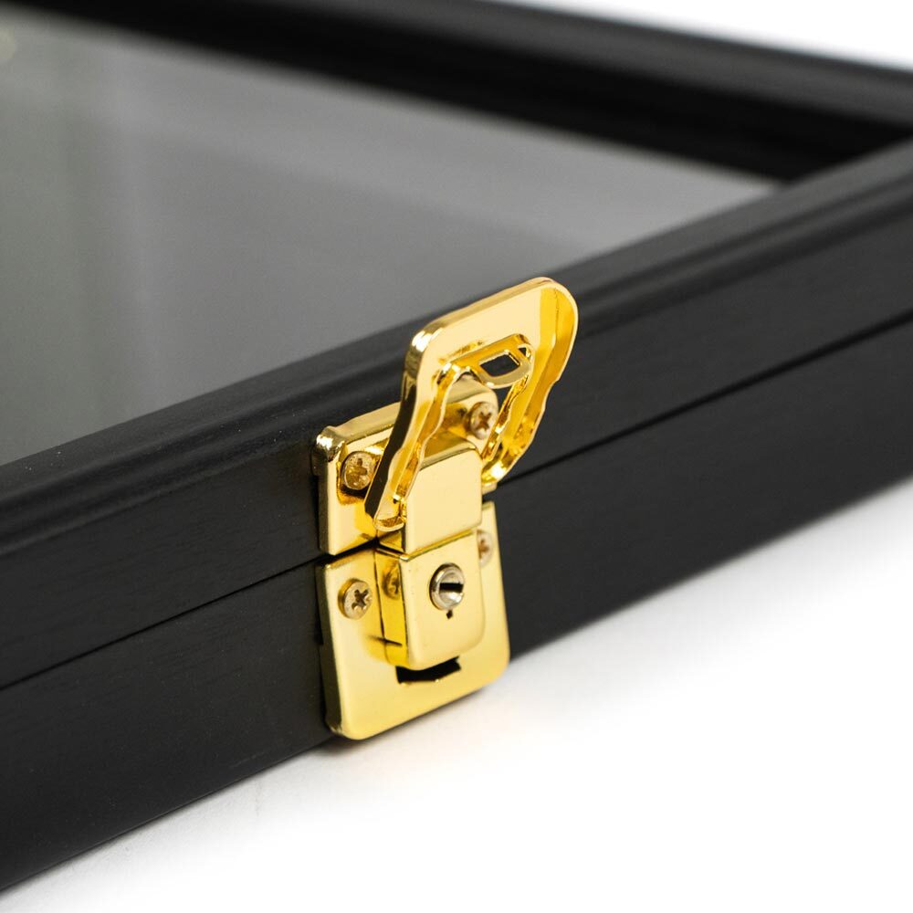 32" Jersey Frame Wall Display / Case Rack Football Basketball Frame Lockable Box