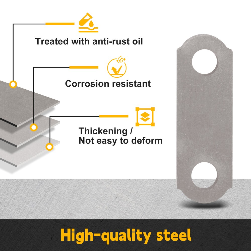 Steel Nylon Tandem Axle Trailer Spring Suspension Rebuild Kit 7k-14k Repair Axel