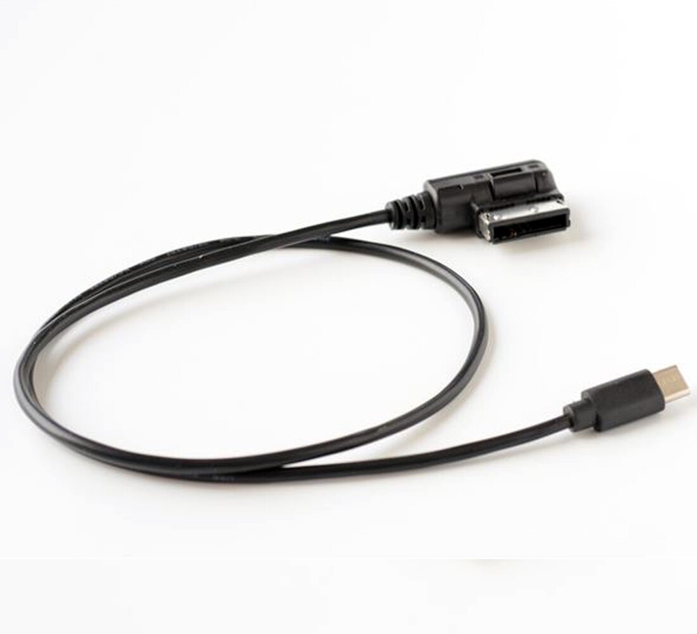 Car AMI MMI MDI MEDIA Interface Type C Charging Adapter Cables 50CM for Audi VW