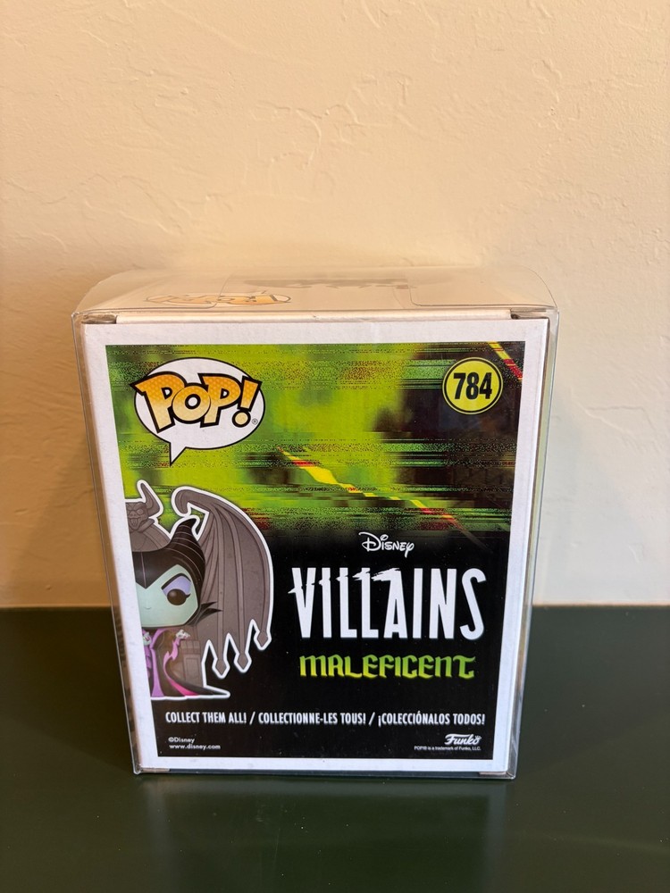 Excellent Condition Funko POP! Deluxe: Maleficent on Throne - w/box & protector
