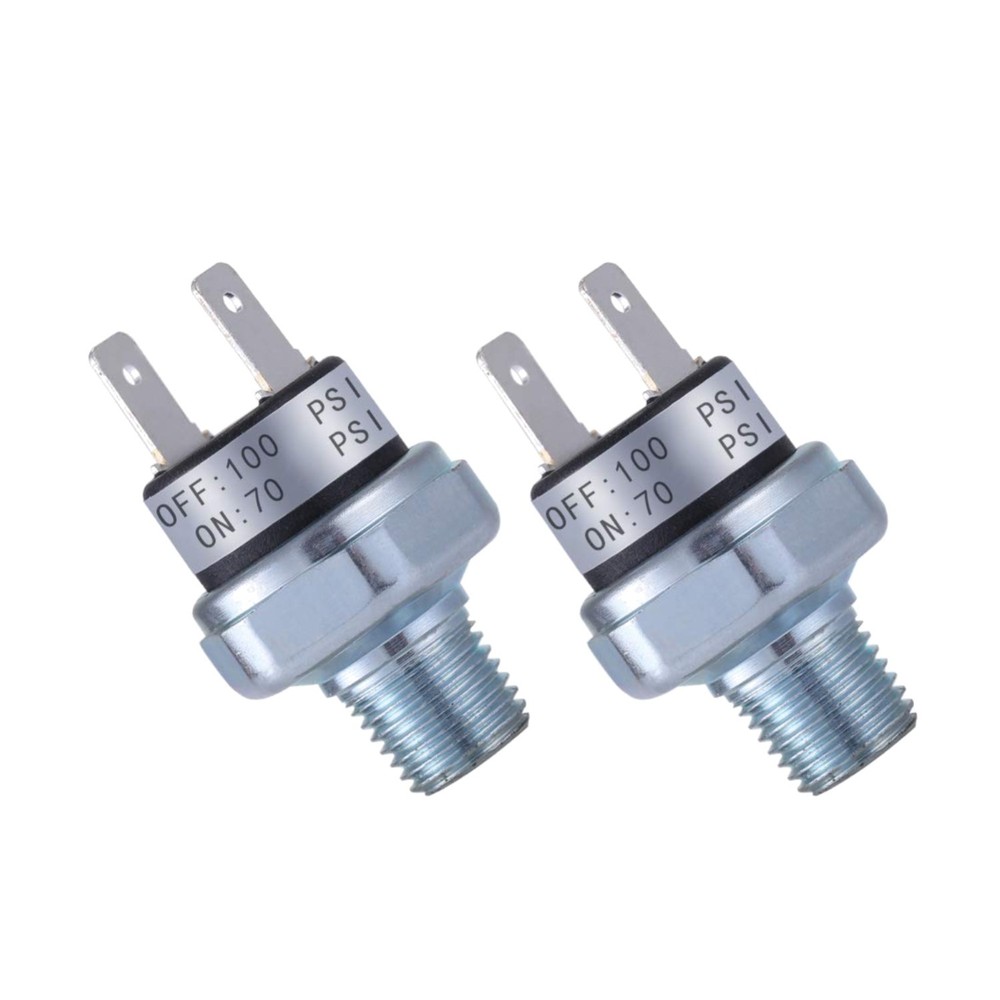 Automatic Air Pressure Switch 70-100 PSI for 12V/24V Systems - Durable Control