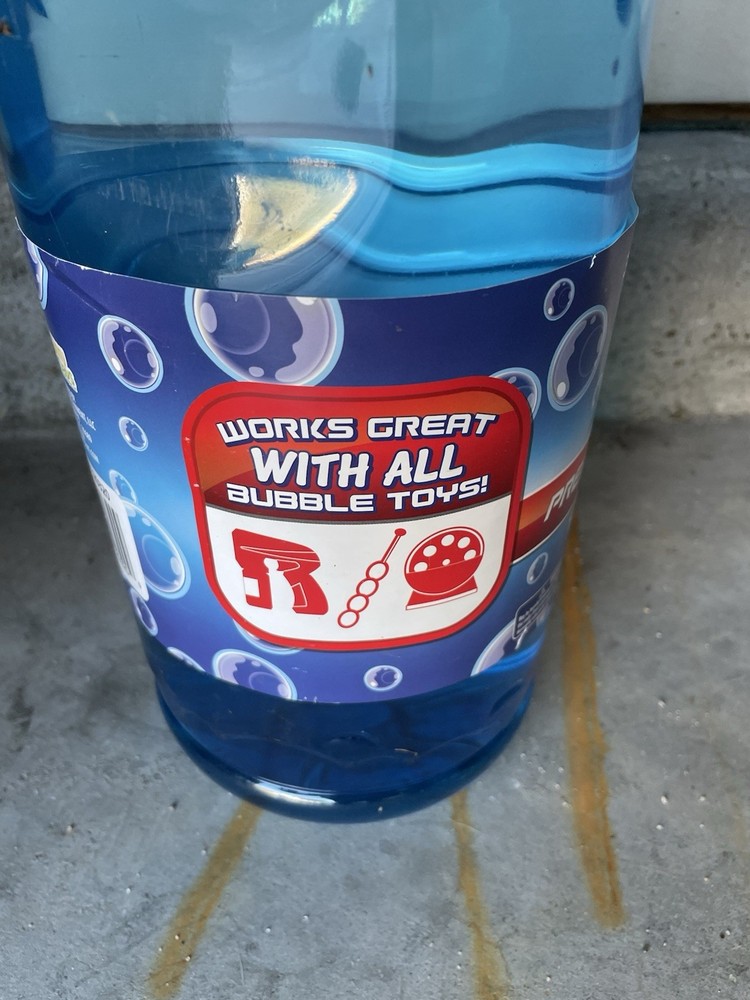 Extra Large Jug Of Bubble Solution