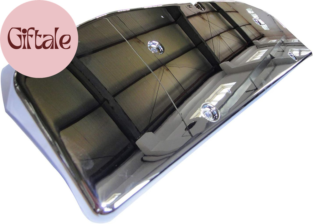 Front Licence Plate Holder Frame Chrome Mounting Bracket for Dodge Freightliner