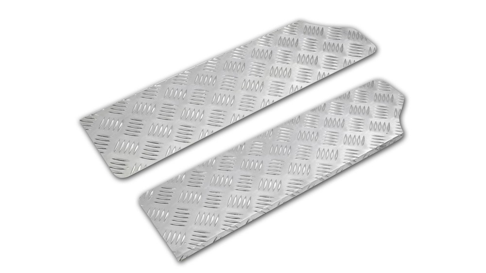 VW Transporter 1990-2003 Silver Front Inner Step Covers