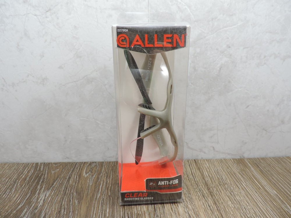 Allen Clear Shooting Glasses 2279A