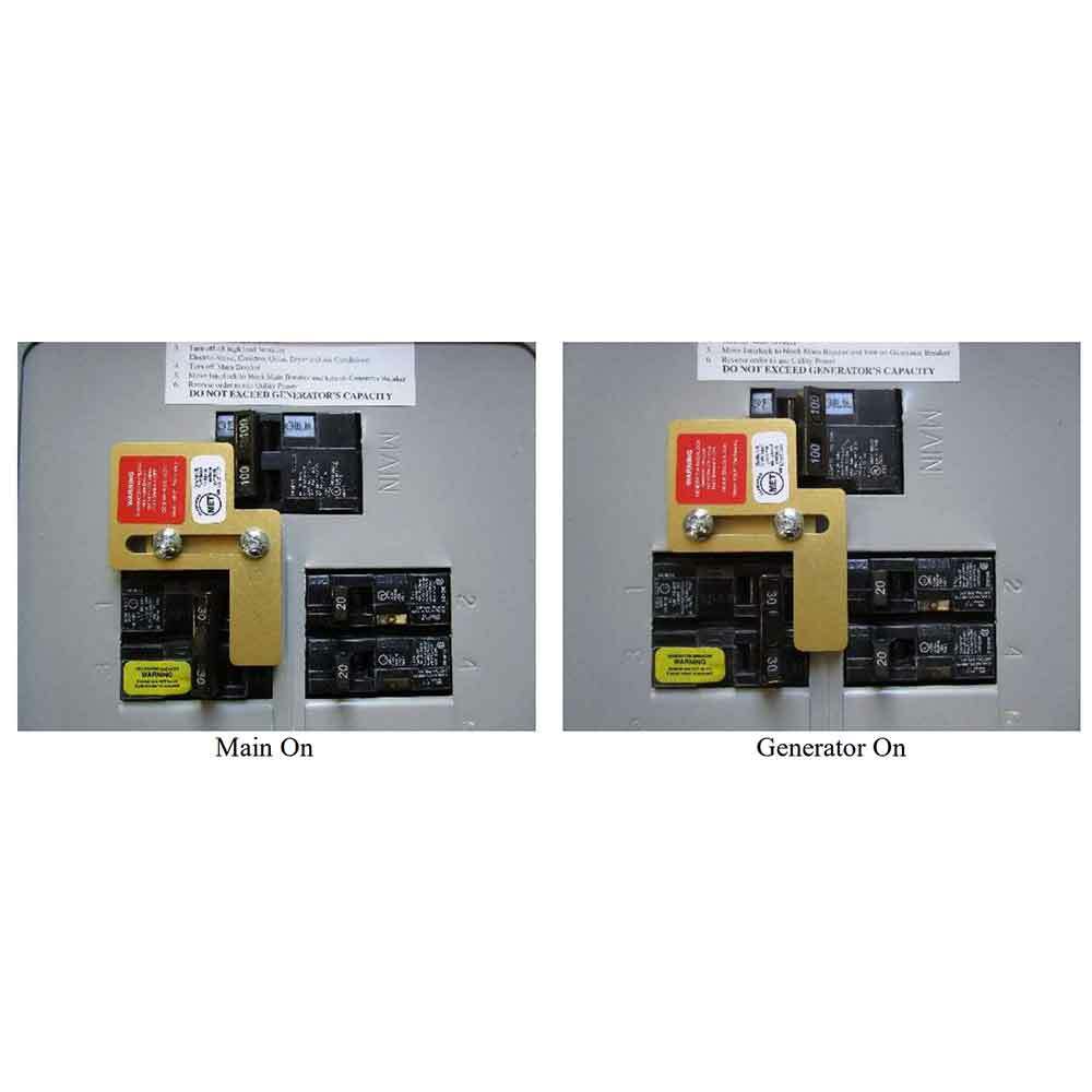 GenInterlock SIE-P1 Breaker Panel 100 Amp Panels Siemens and Murray