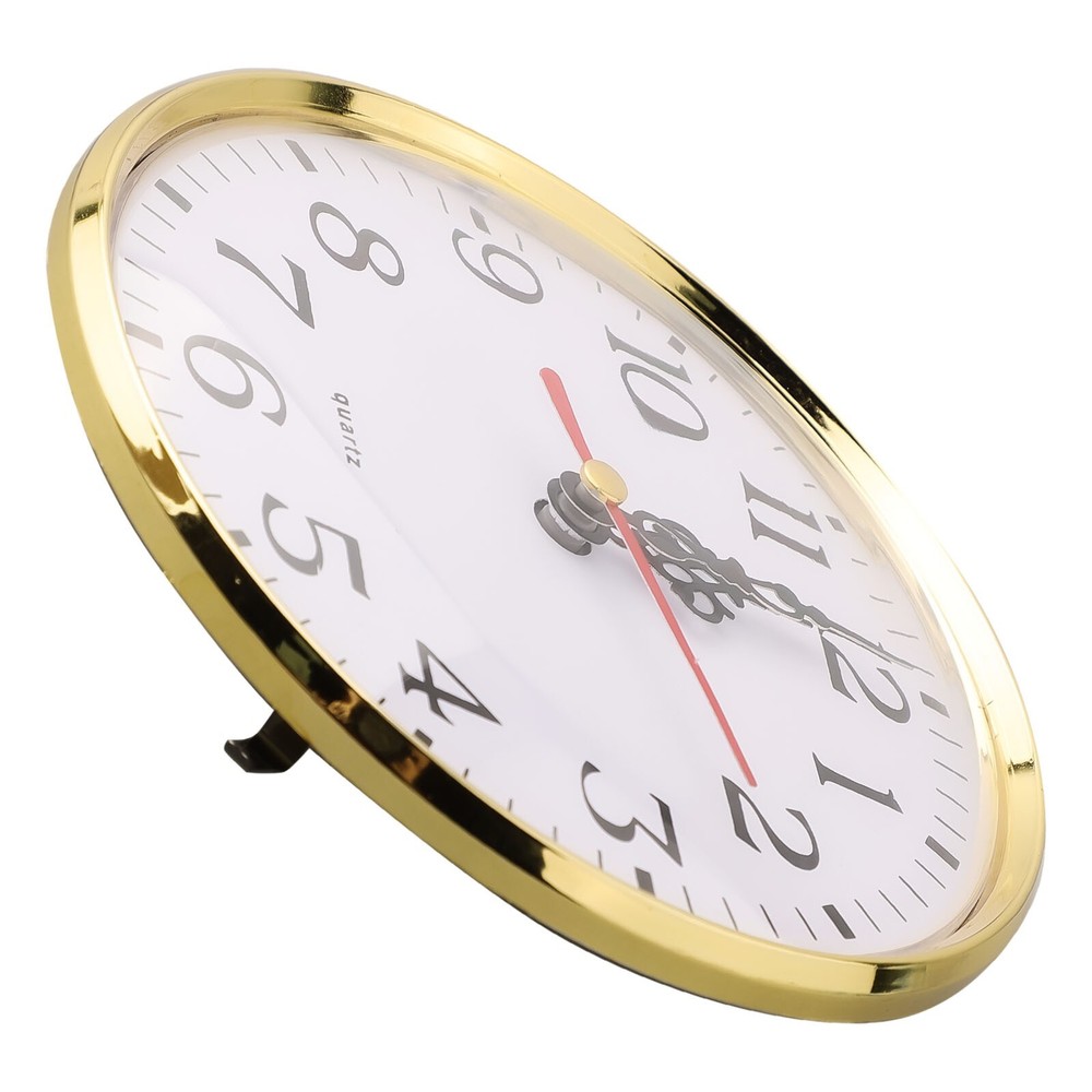 Quartz Clock Insert 130mm Diameter 90-110mm Install Diameter Lightweight