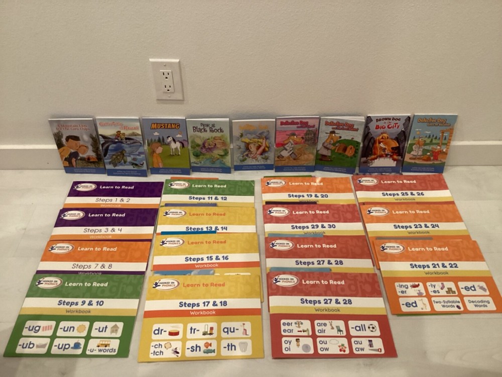 Hooked on Phonics learn to read lot