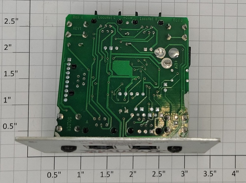 Digitrax UP5 Loconet Track Status Universal Panel and PCB Circuit Board