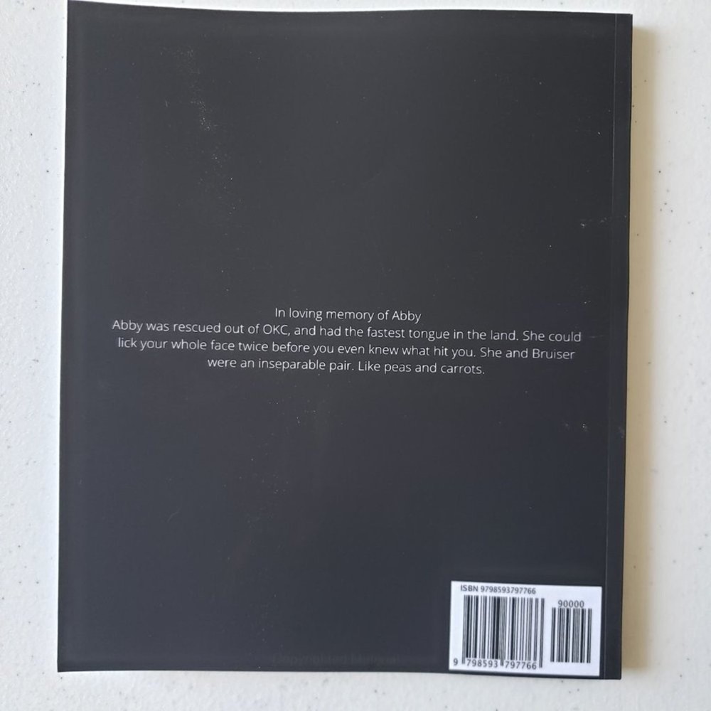 A Boxer Lover’s Journal: Abby Blank Lined 120 Page Notebook Journal