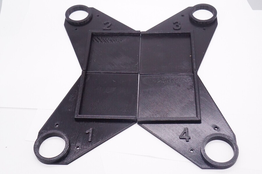 XTool D1 Honeycomb Alignment Tool Set Plate Riser Corner Align