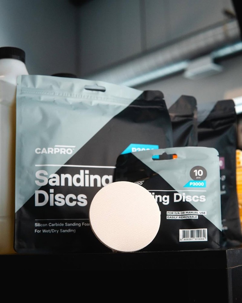 CARPRO Sanding Discs - Silicon Carbide Sanding Foam Pads, Remove Paint Defect...