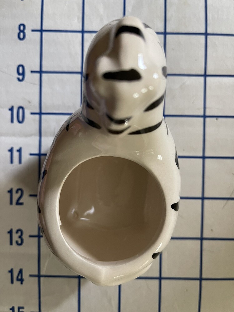 Ceramic Zebra Animal Planter Pot Small Plants
