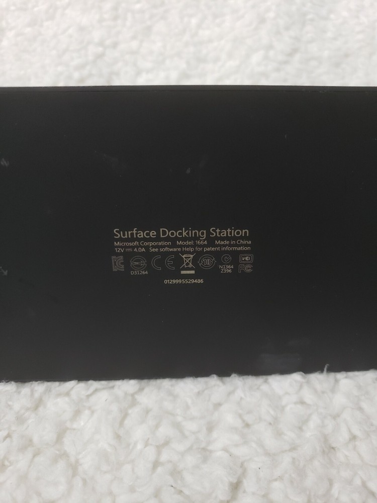 Microsoft Surface Pro 3 Dock Docking Station 1664