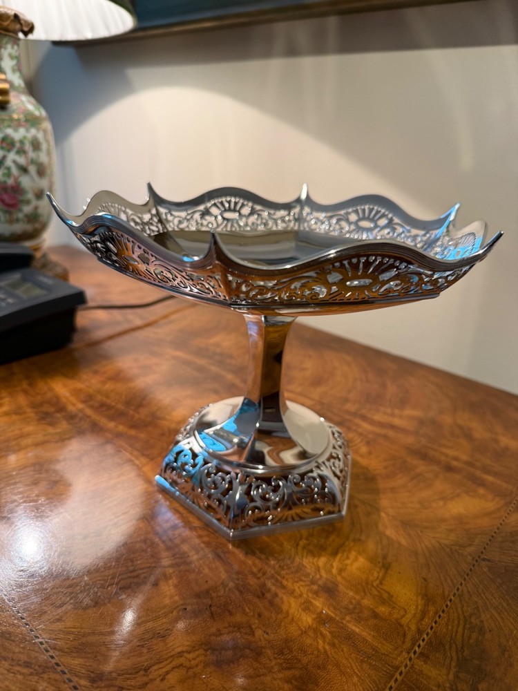 sterling silver tazza