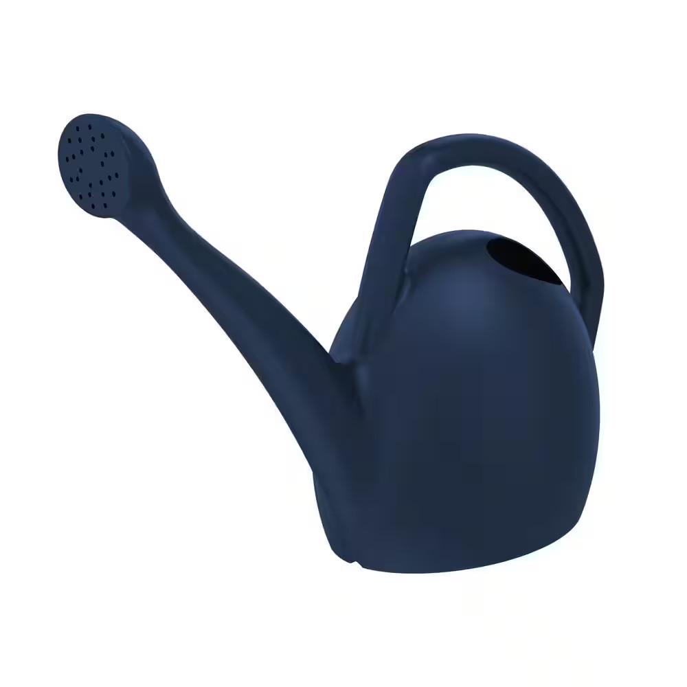Rhino 2 Gal. Navy Plastic Watering Can