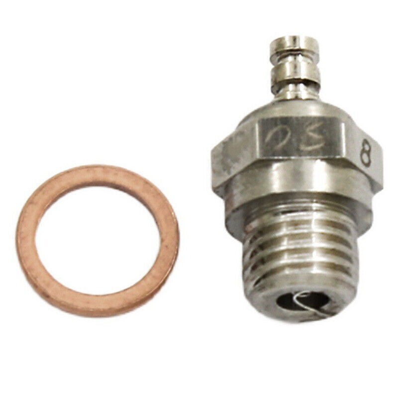 Glow Plug Standard OS No.8 Glow Plug Spark Medium For Nitro Engine RC Car