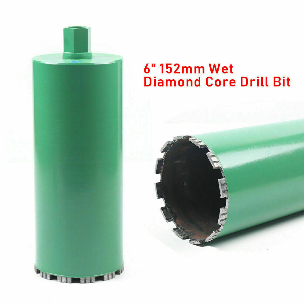 6" Premium WET Diamond Core Drill Bit Core Bore Can concrete hard material