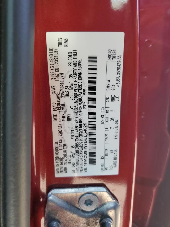 2013 Ford Escape 8 Display Screen OEM Used, Reprogramming Required