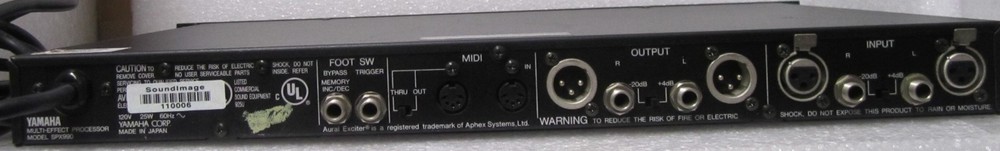 Yamaha SPX990 Professional Multi-Effect Processor