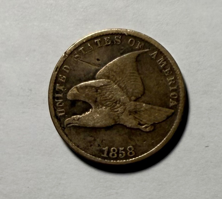 1858 flying eagle cent
