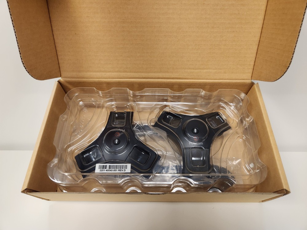 Polycom SoundStation IP 7000 External Microphones - NEW OPEN BOX